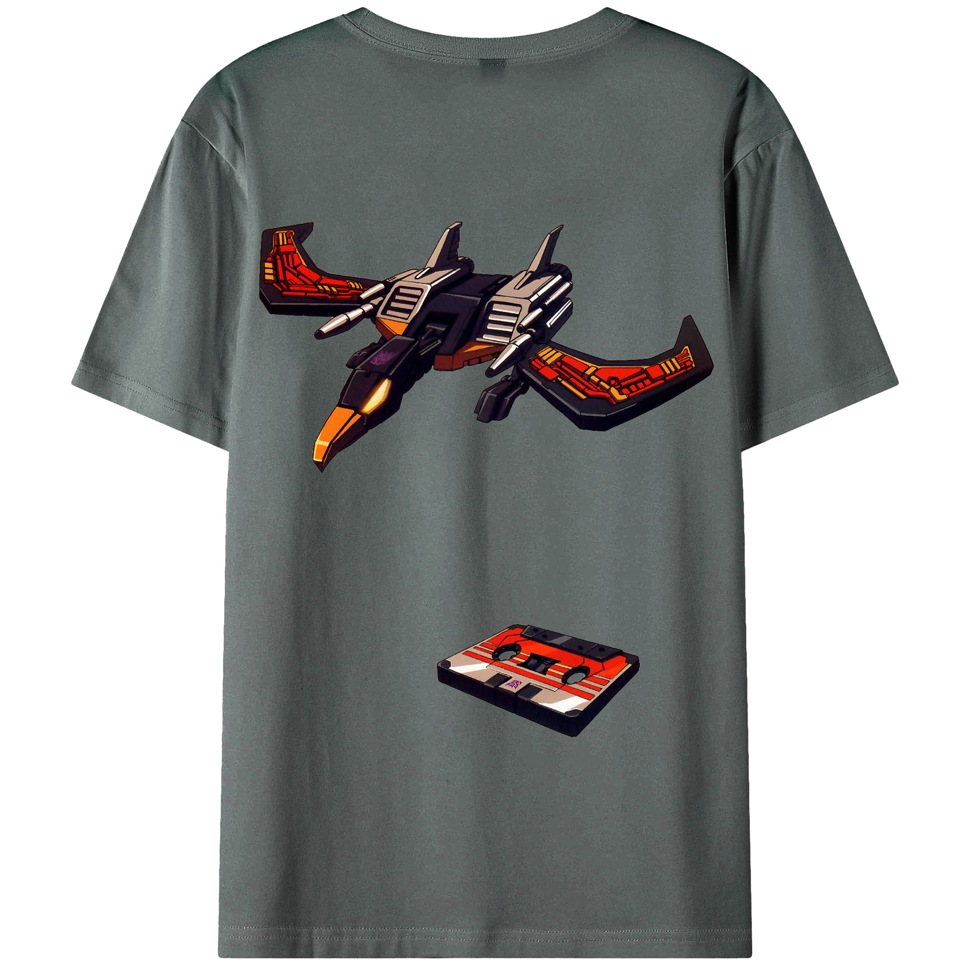 （画像用）  綿100％半袖Tシャツ（背面プリント）
